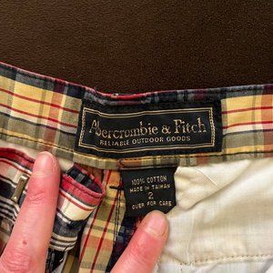 Abercrombie + Fitch plaid golf pants! Size 2 - Caddyshack!